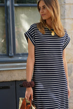 Esmée Striped T-Shirt Dress