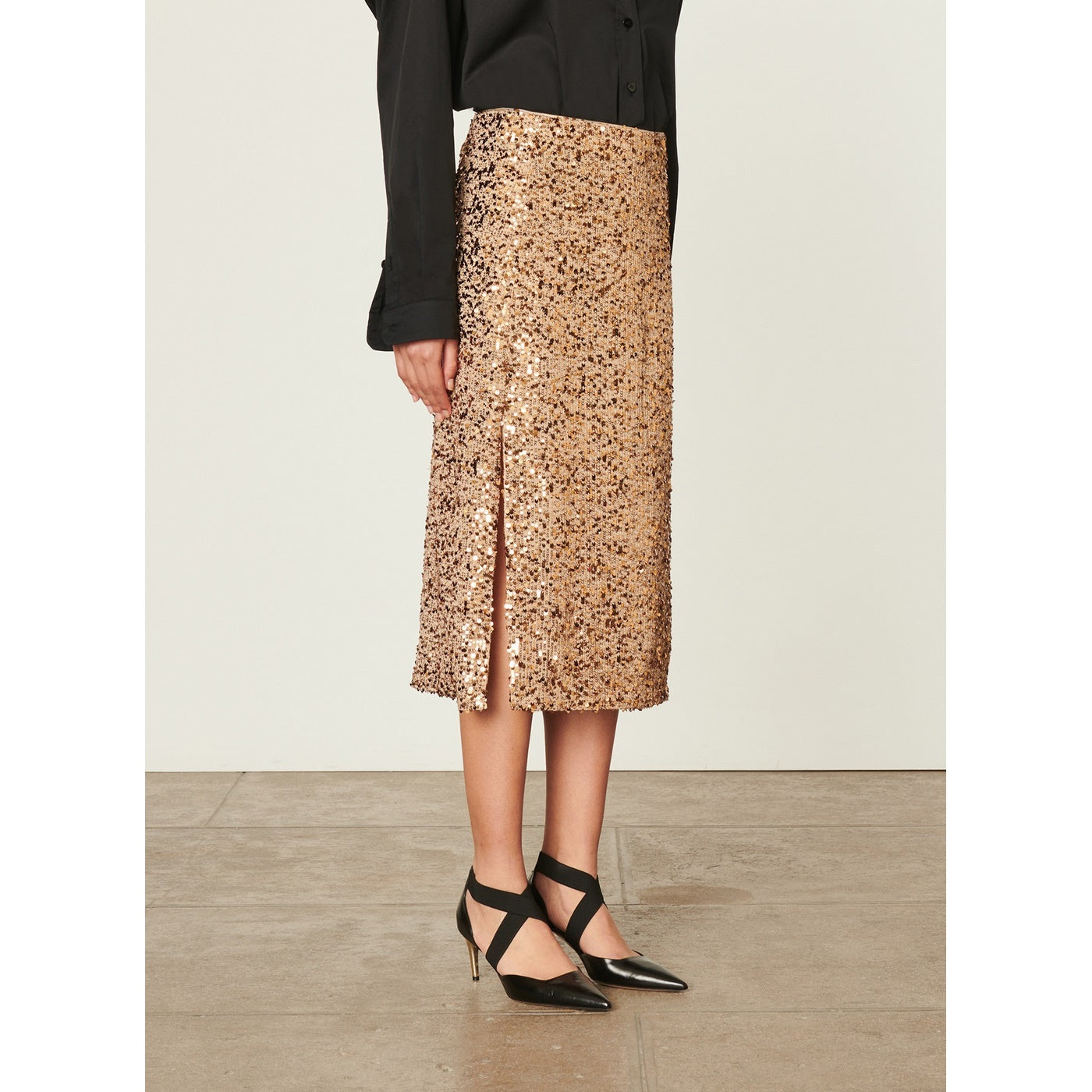 Falda Birma - Gold