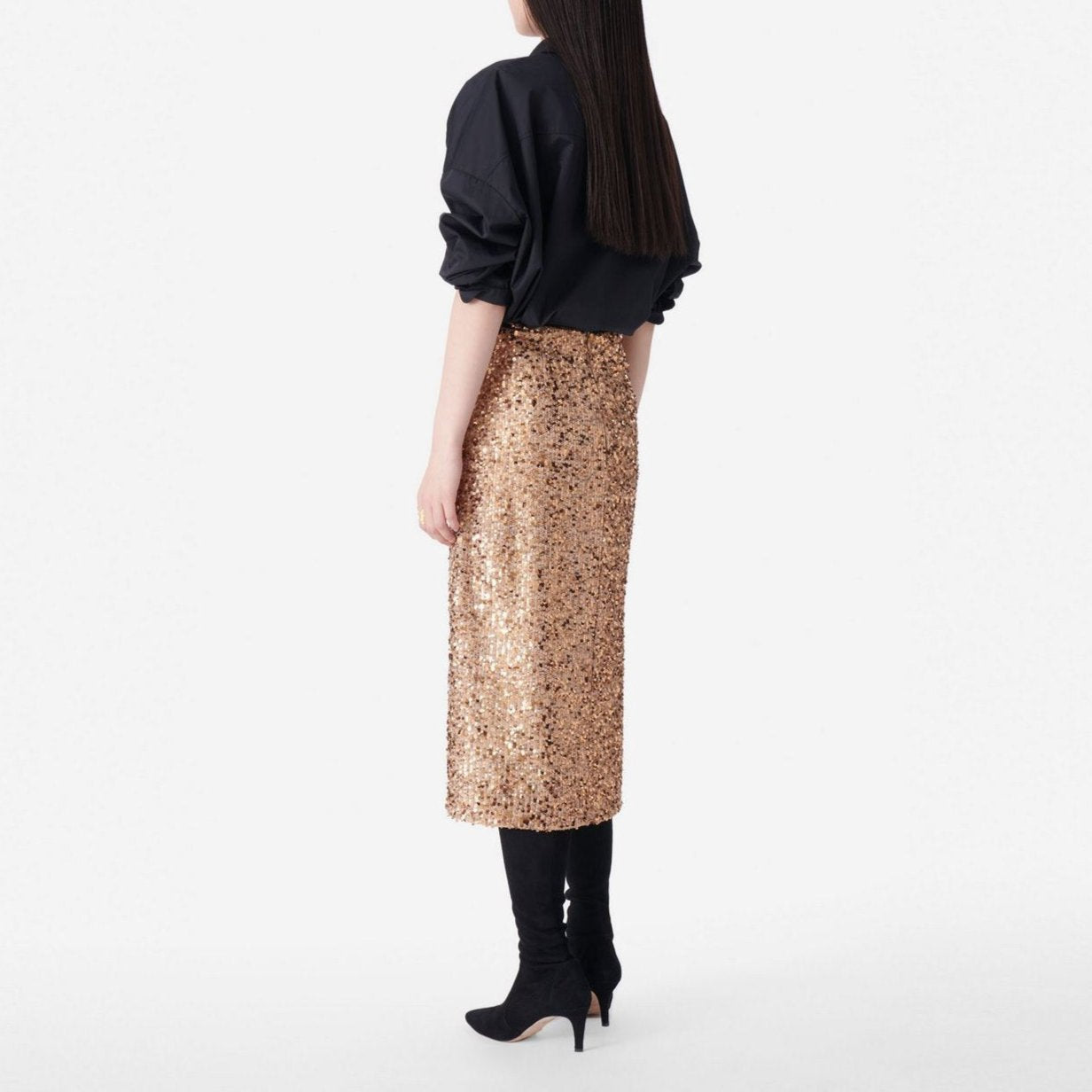 Falda Birma - Gold