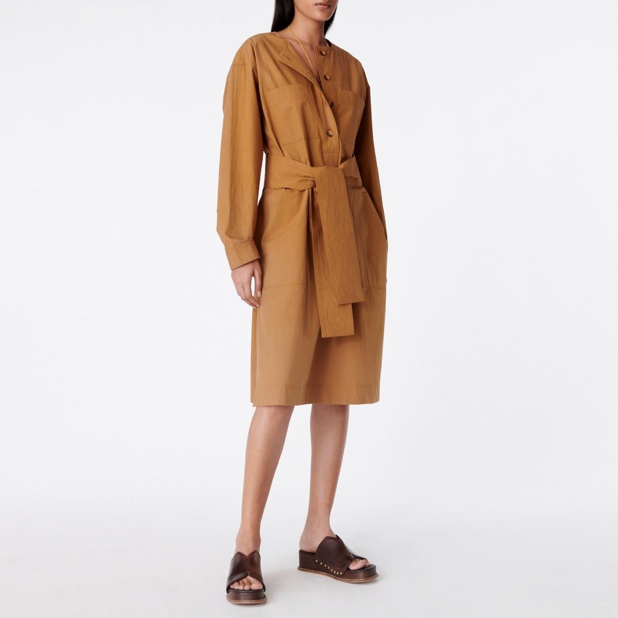 Vestido Bridget - Biscuit