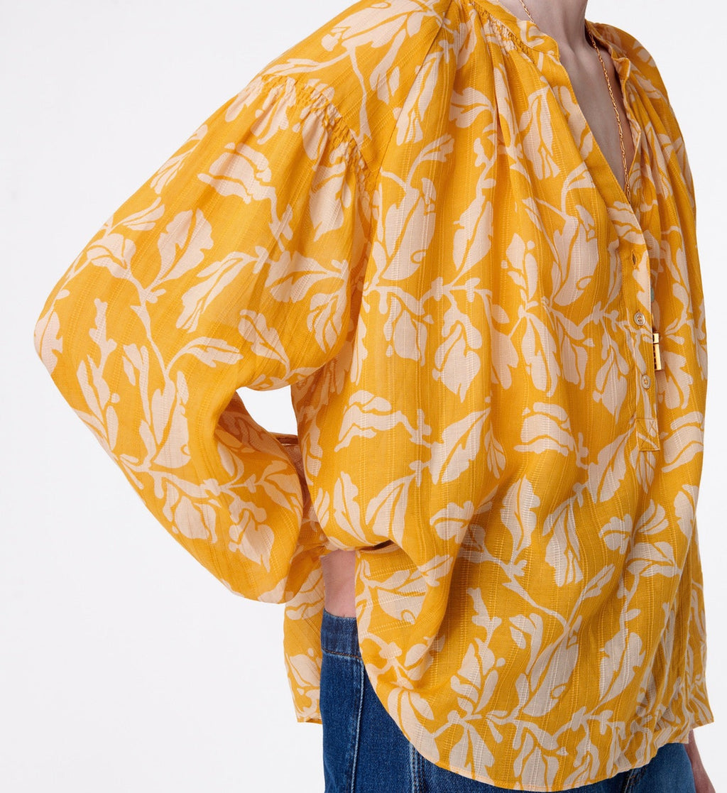 Nipoa Blouse - Golden Yellow