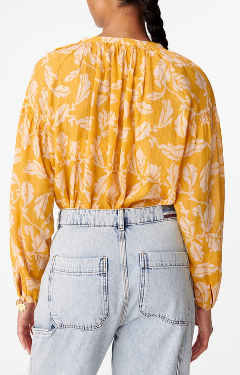 Nipoa Blouse - Golden Yellow