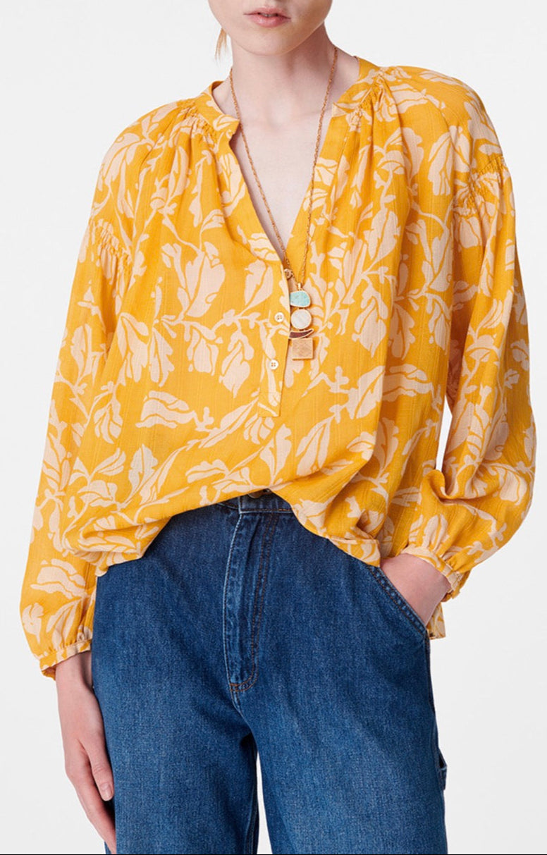 Nipoa Blouse - Golden Yellow