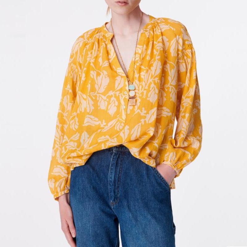 Nipoa Blouse - Golden Yellow