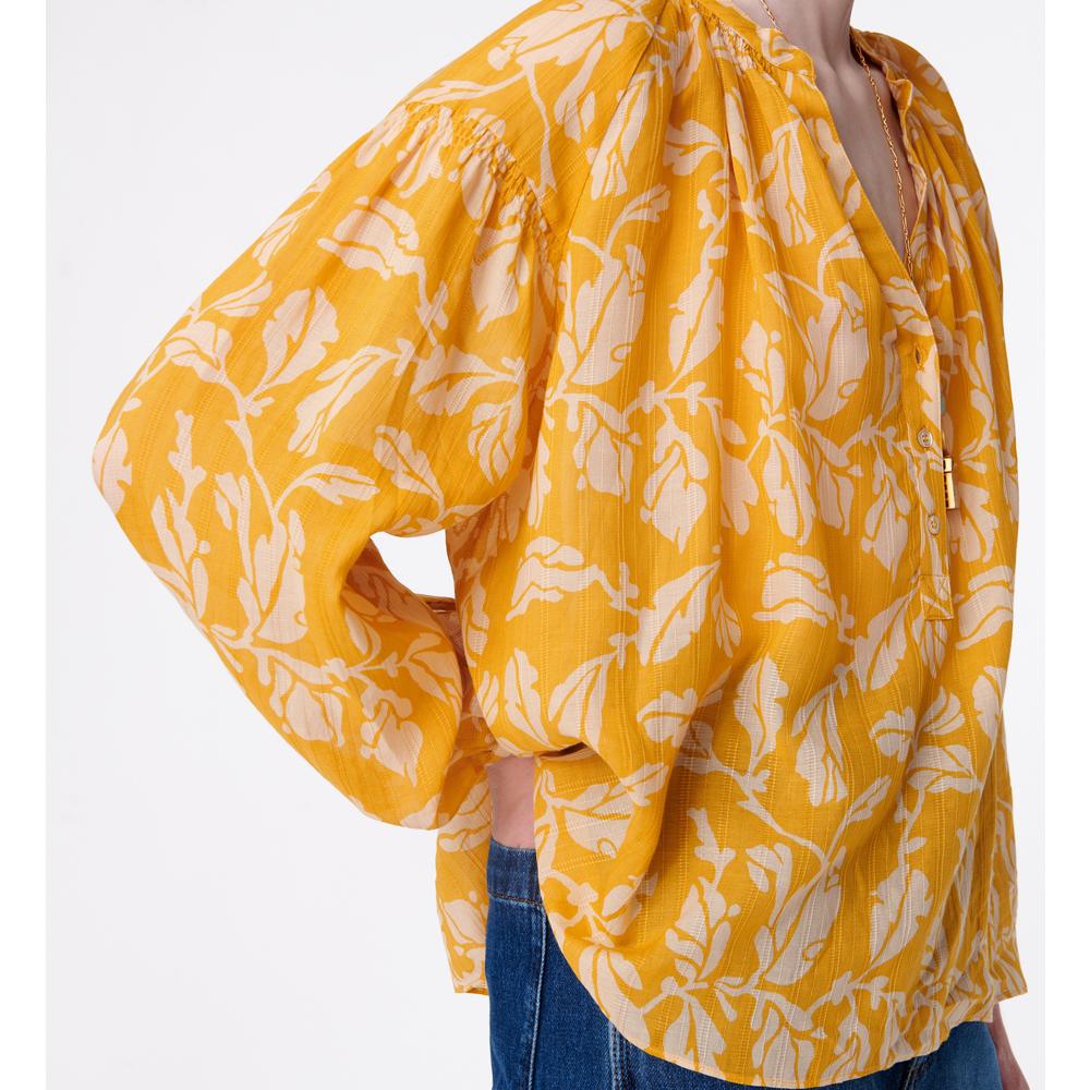 Nipoa Blouse - Golden Yellow