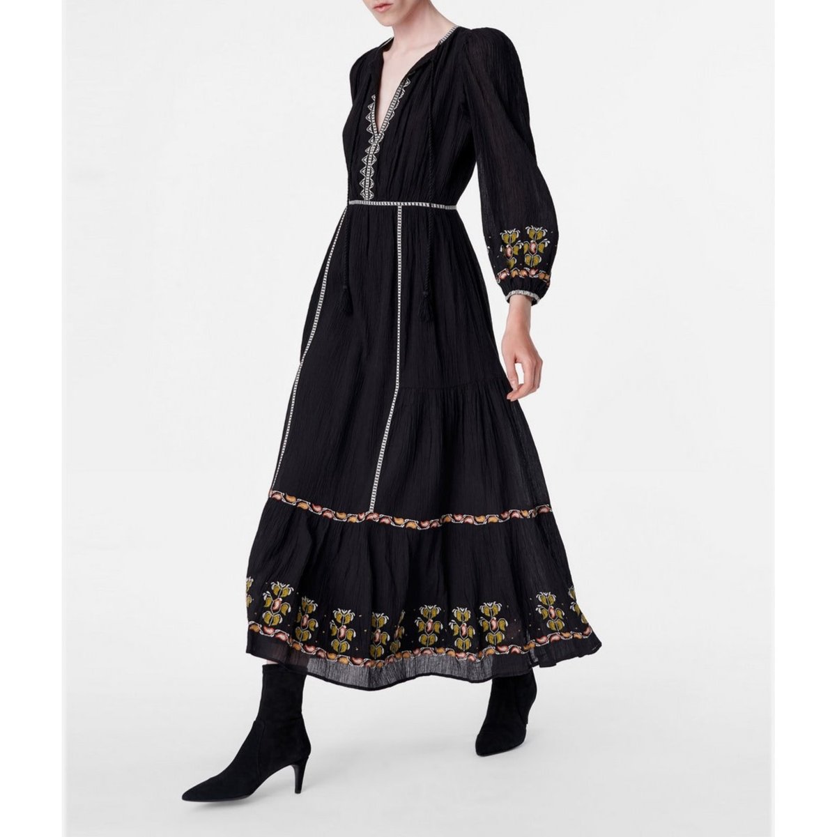 Vestido Bangali - Black