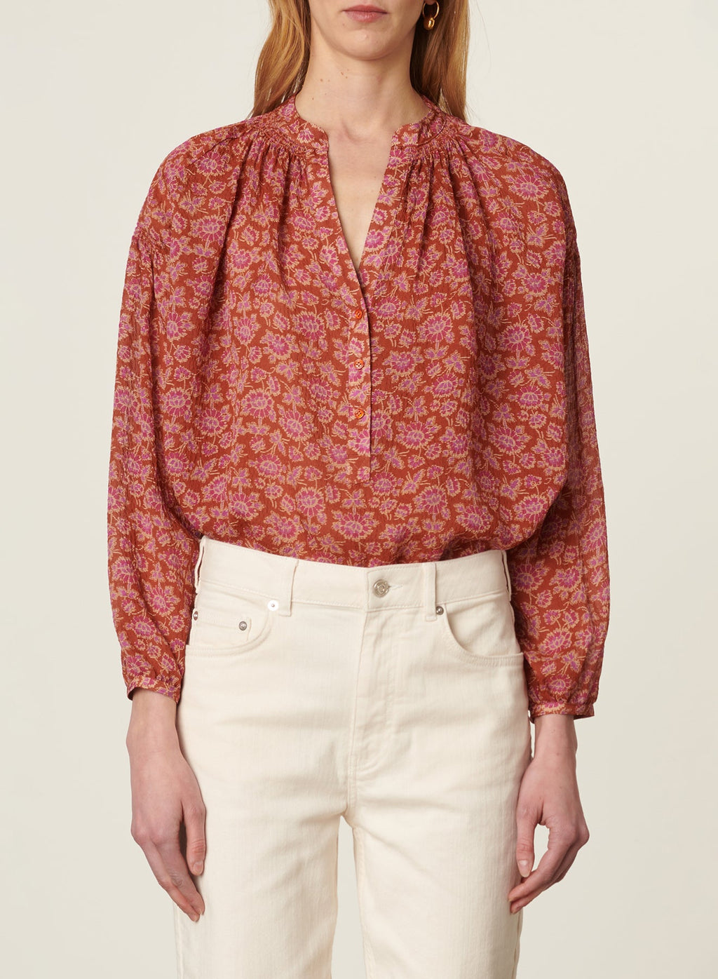 Nipoa Blouse - Roux