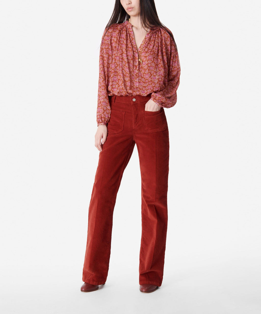 Nipoa Blouse - Roux