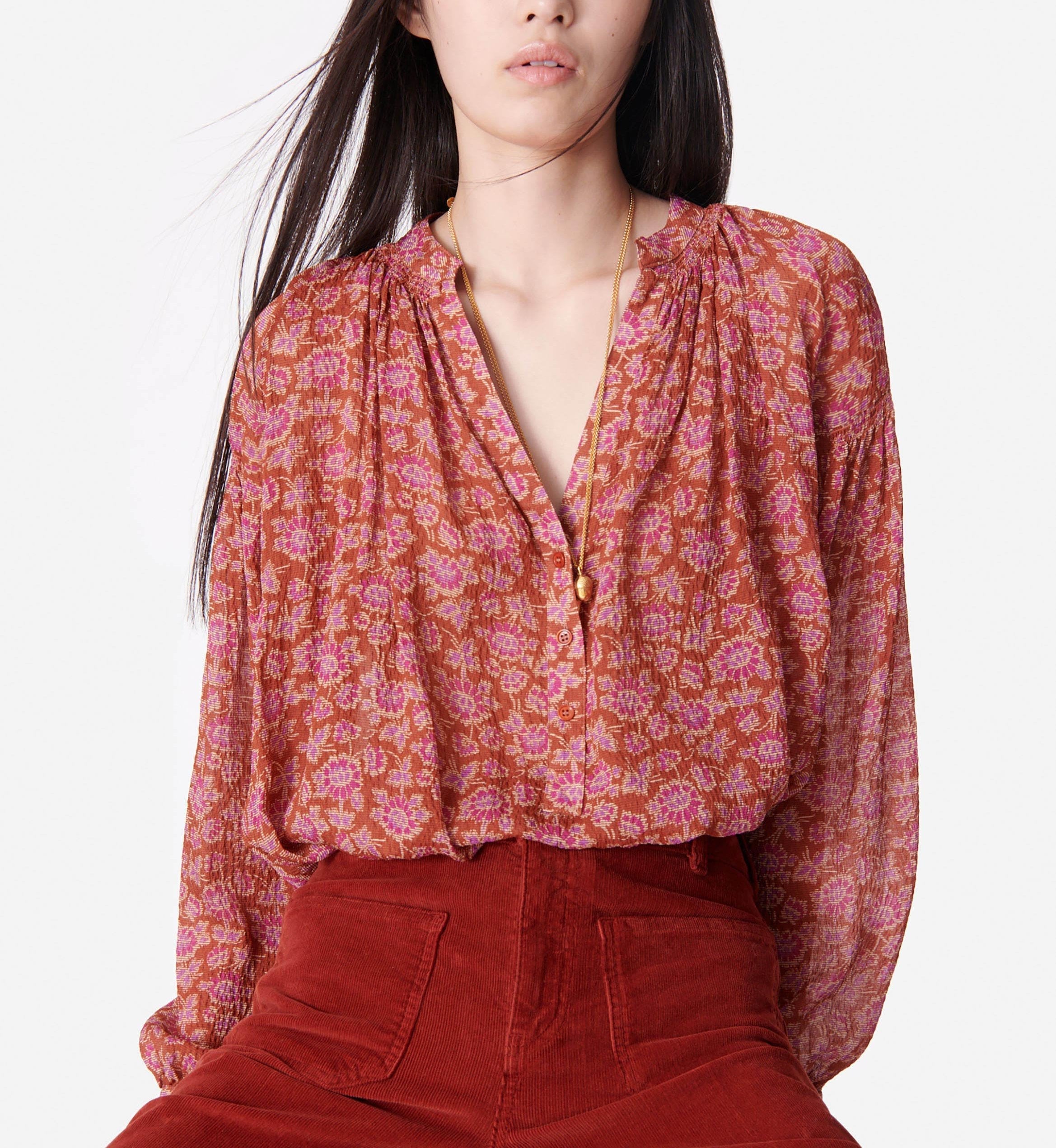Nipoa Blouse - Roux