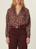 Blouse Nipoa - Marron