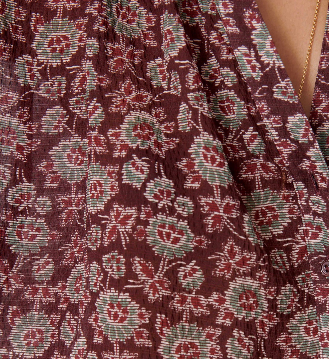 Blouse Nipoa - Marron