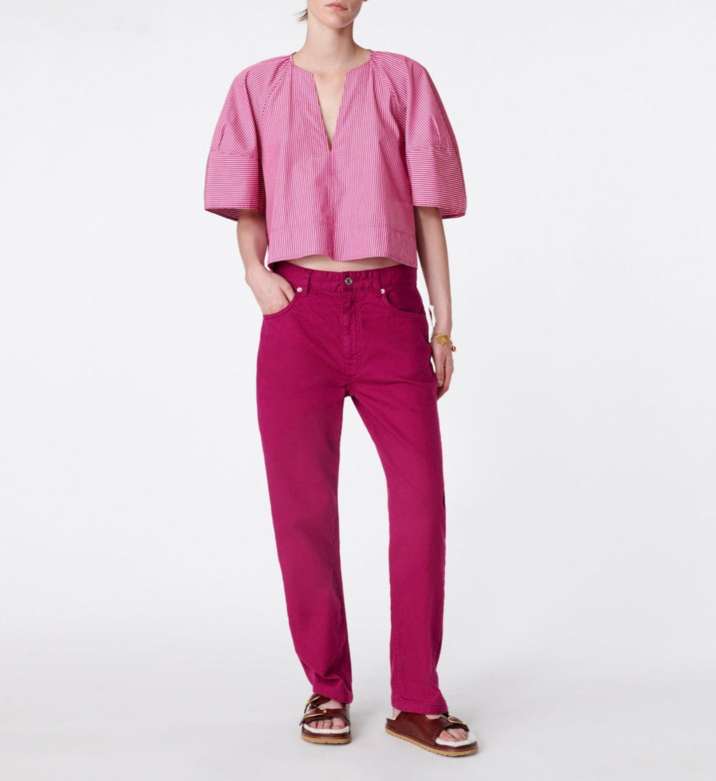 Pantalon Timael - Lie De Vin