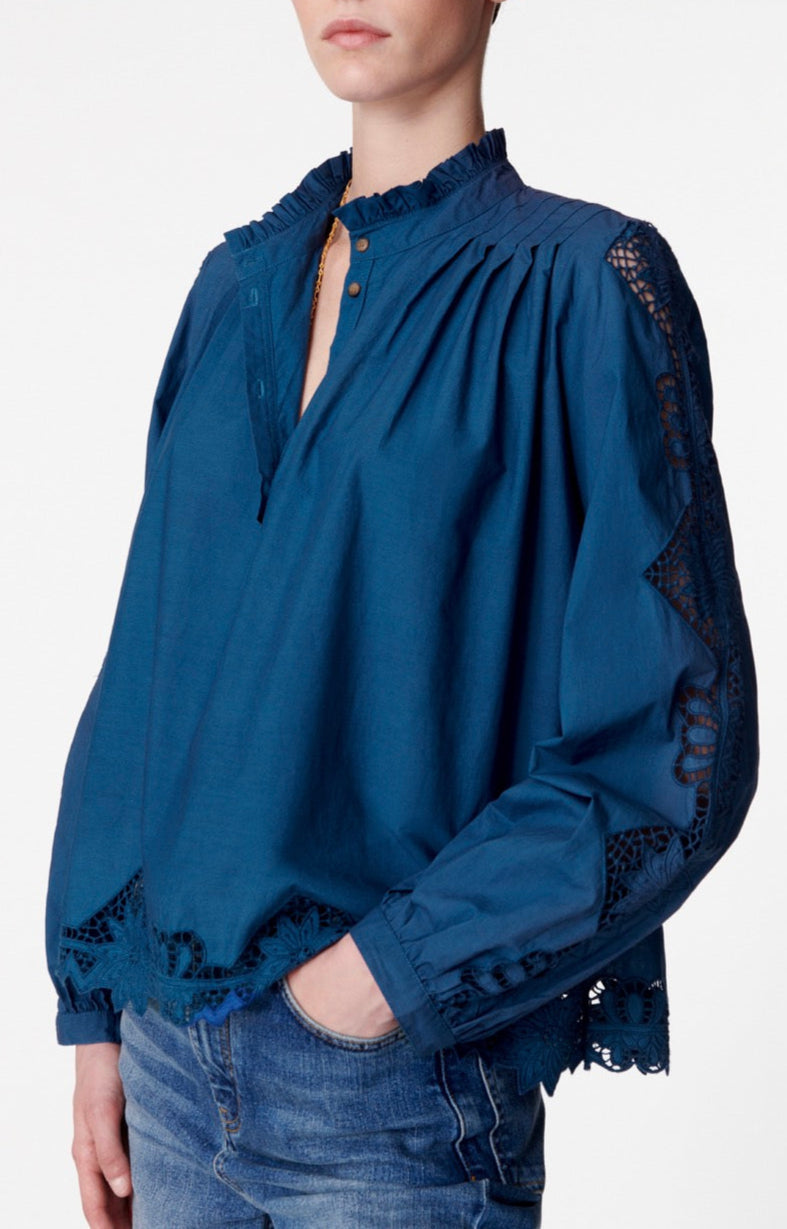 Vanessa Bruno - Blouse Bay - Petrole