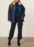 Ange Jacket - Indigo