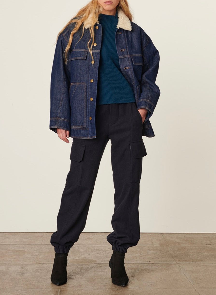Ange Jacket - Indigo