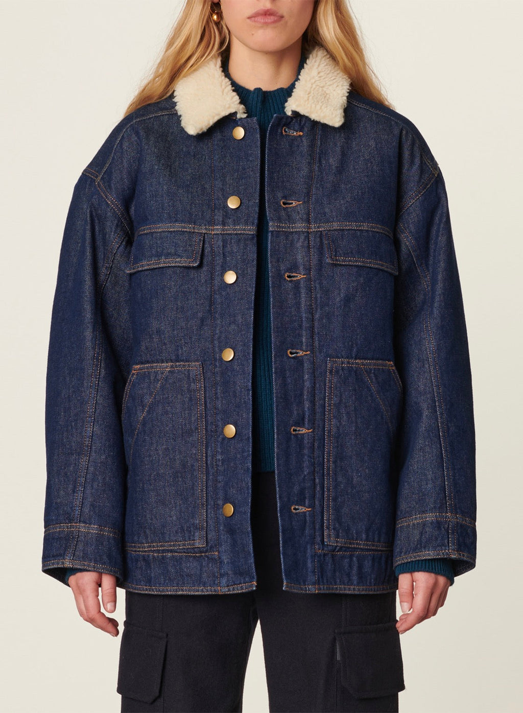 Ange Jacket - Indigo