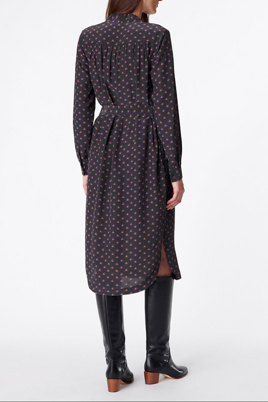 Blenda Dress - Forest Green