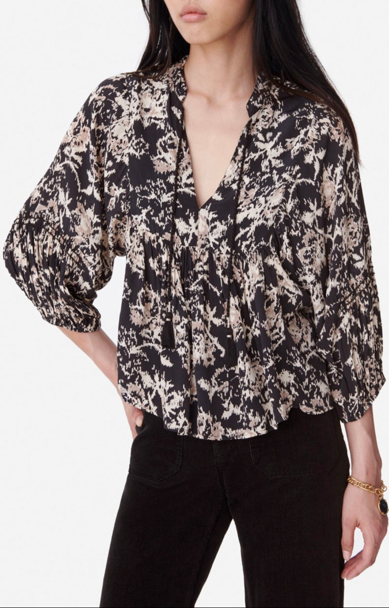 Blusa Baltik - Negro