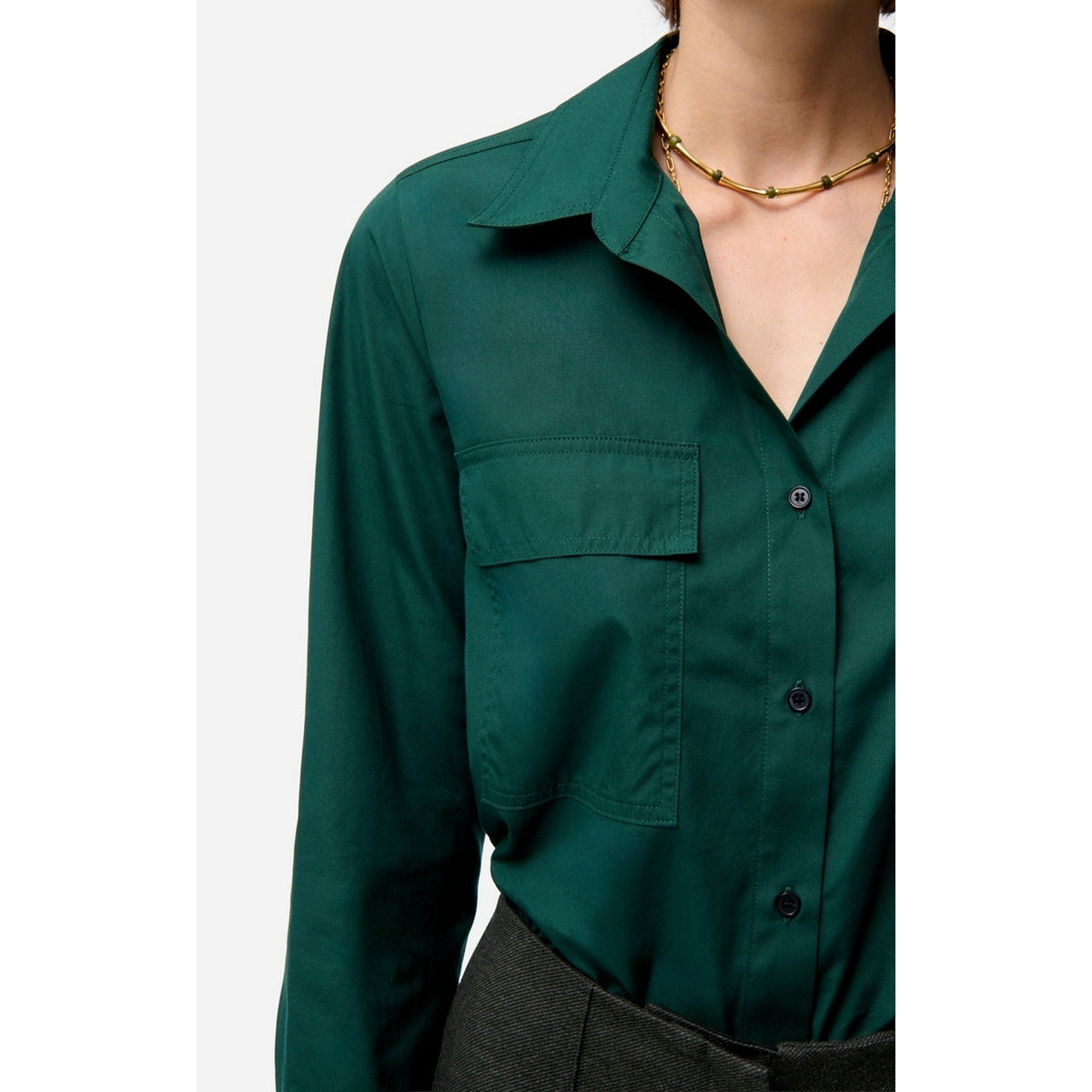Chemise Ml Dim - Vert Paon