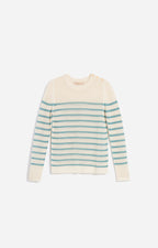 Pull Badira - Écru/Bleu