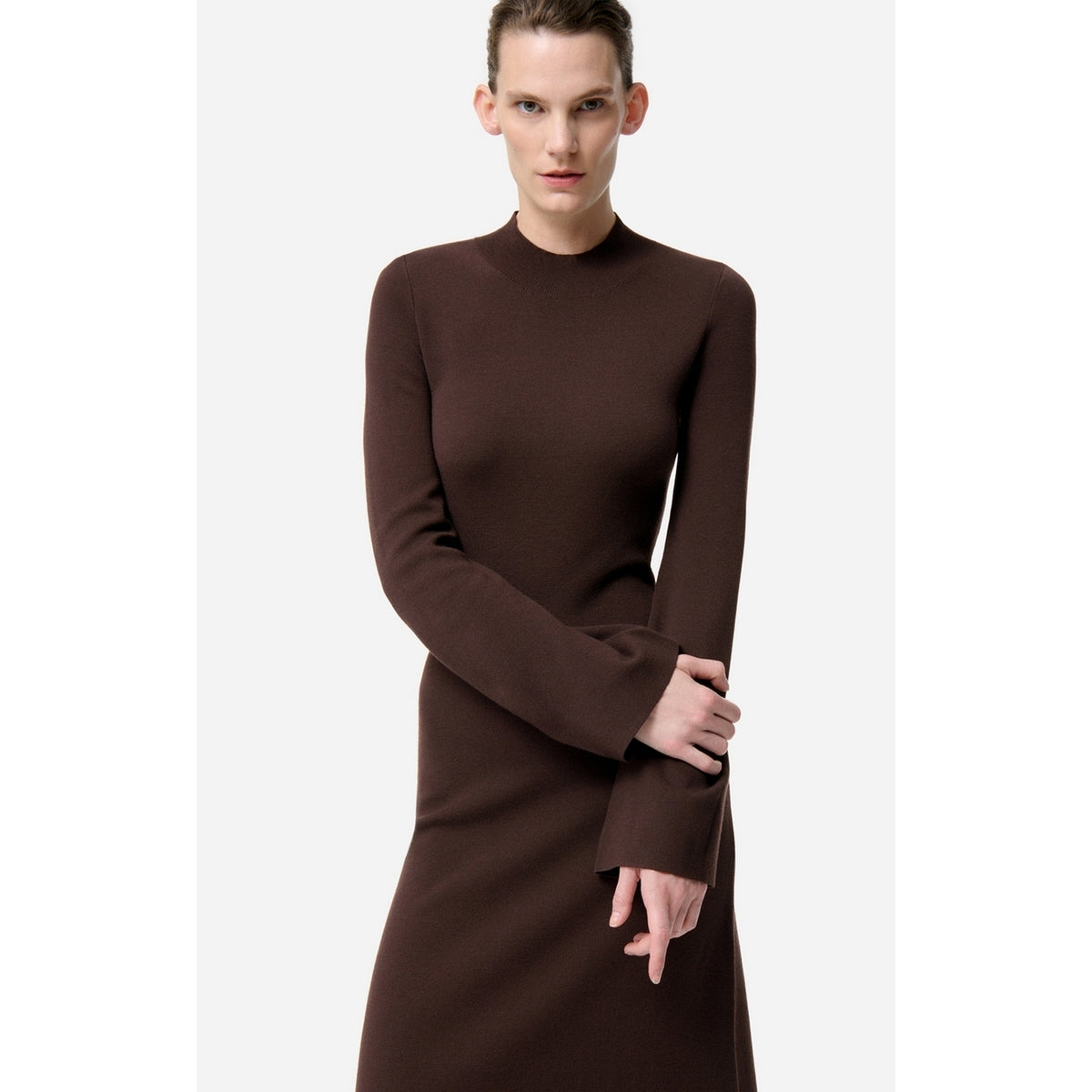 Robe Longue Fabianar - Marron