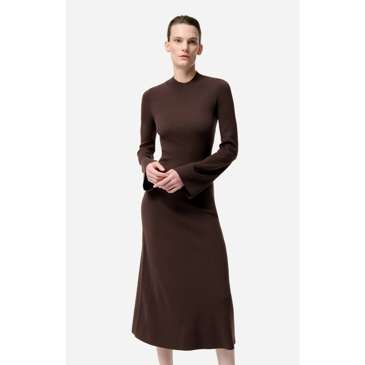 Robe Longue Fabianar - Marron