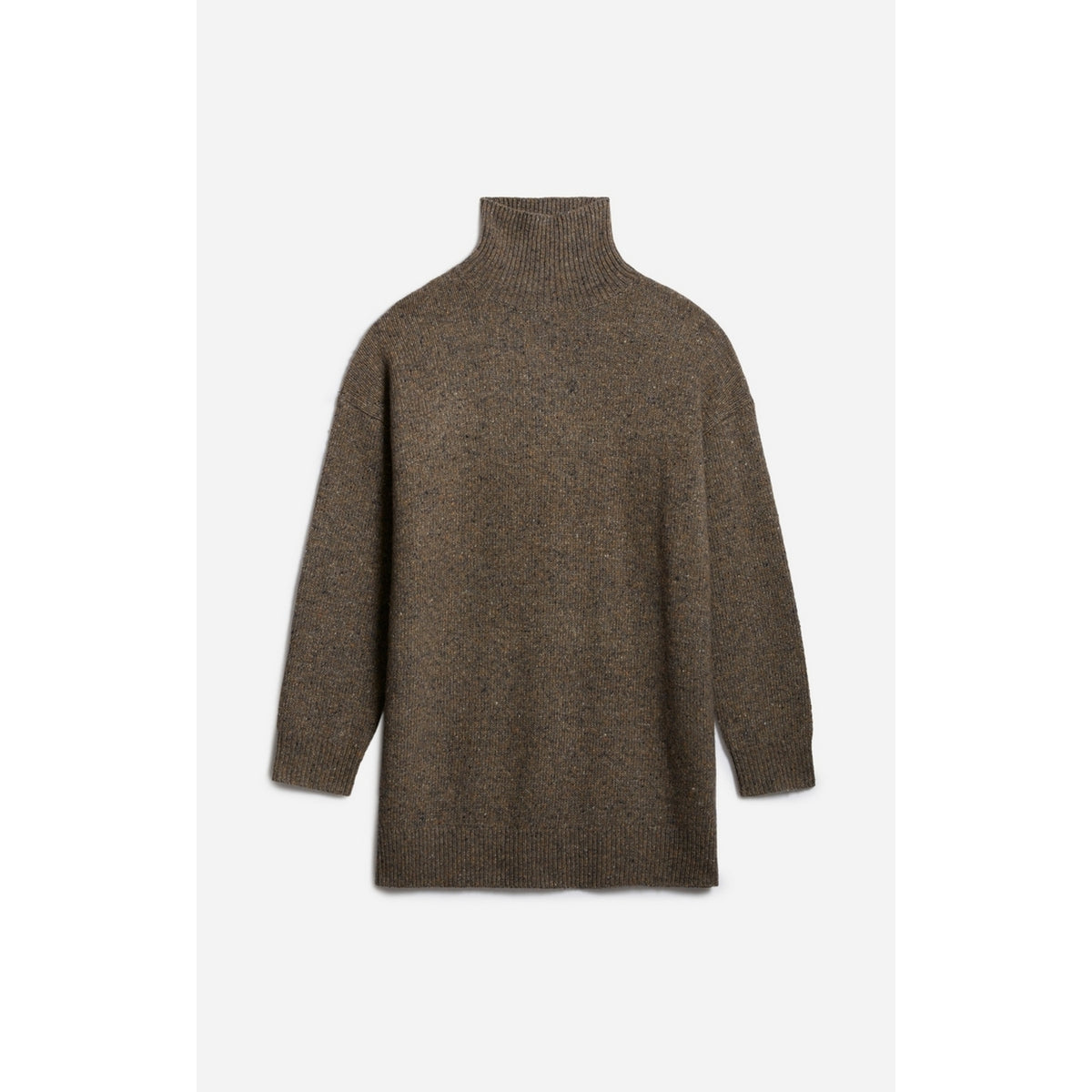 Rullekravekjole Florina - Taupe