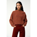 Pull Col Rond Delora - Brique