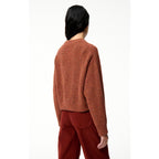 Pull Col Rond Delora - Brique