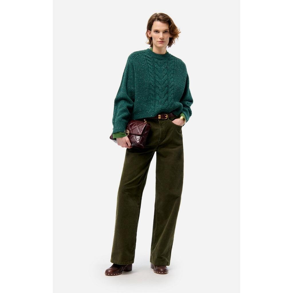 Maglione Girocollo Delora - Bosco