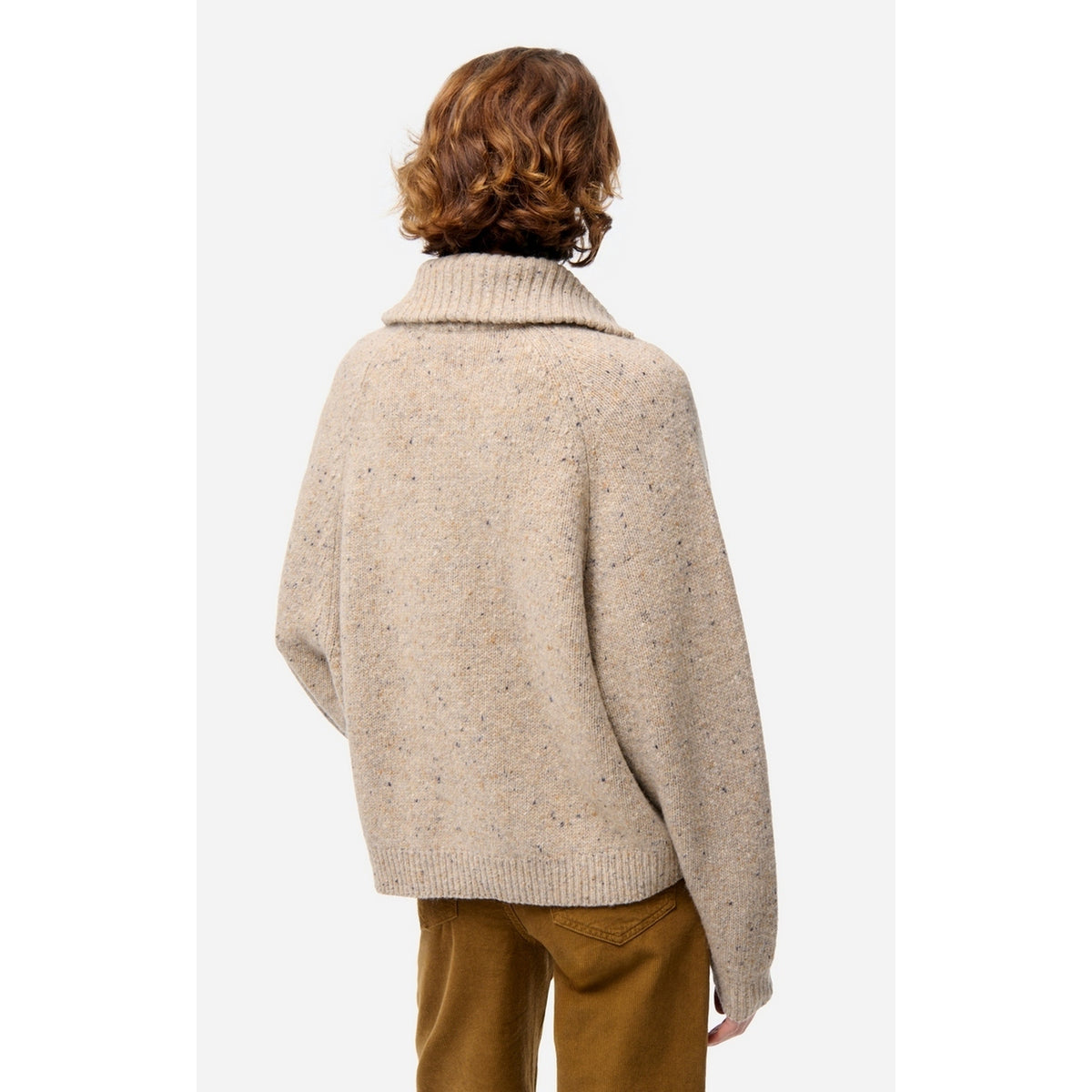Pull Col Montant Ferdy - Beige