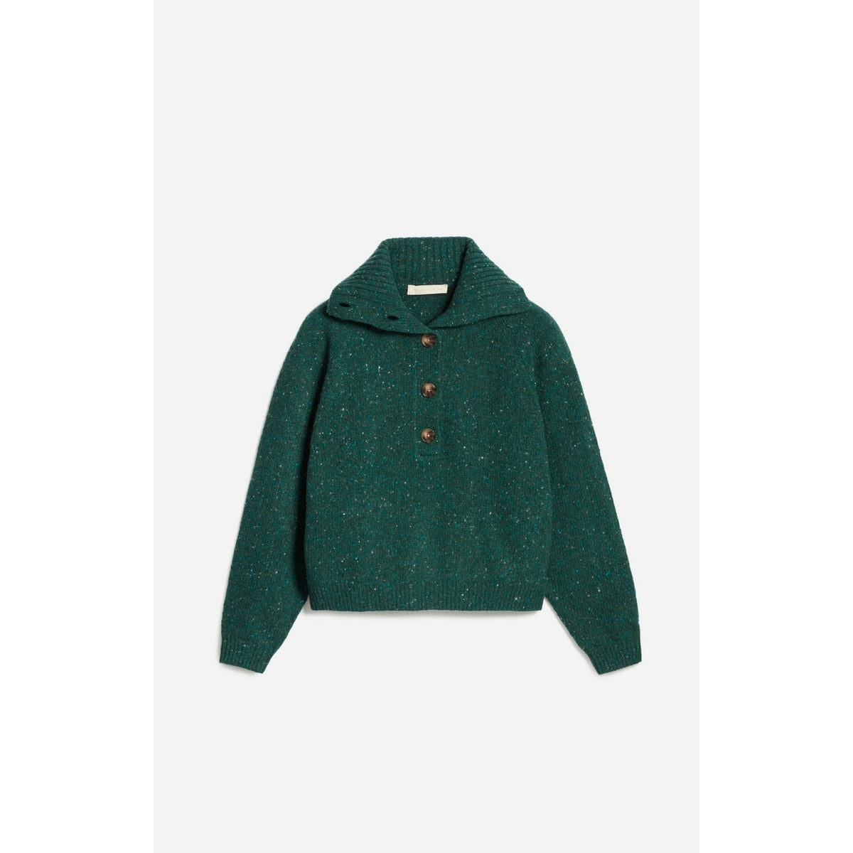 Pull Col Montant Ferdy - Foret