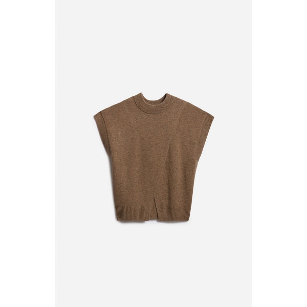 Rundhalspullover Belina - Taupe