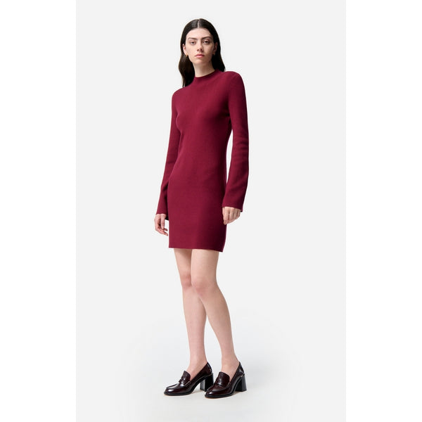 Vestido Corto Florane - Burdeos