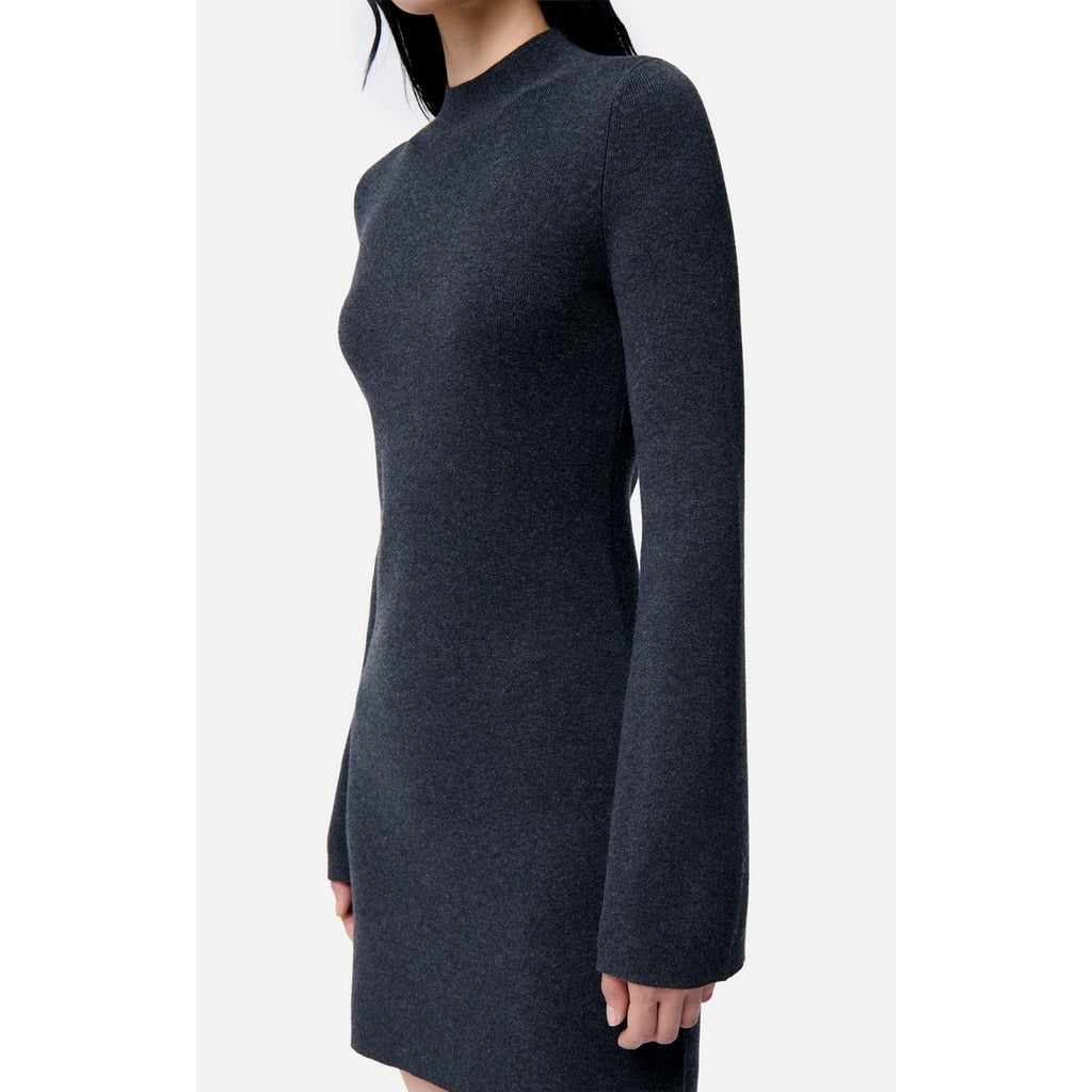 Kurzes Kleid Florane - Anthrazit