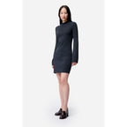 Kurzes Kleid Florane - Anthrazit