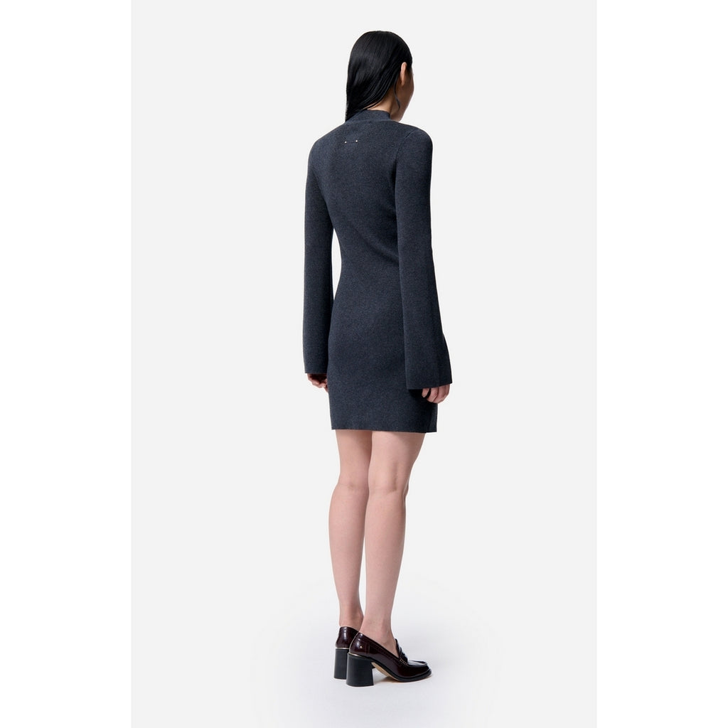 Kurzes Kleid Florane - Anthrazit