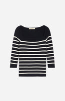 Vanessa Bruno - Pull Carla - Marine/Ecru