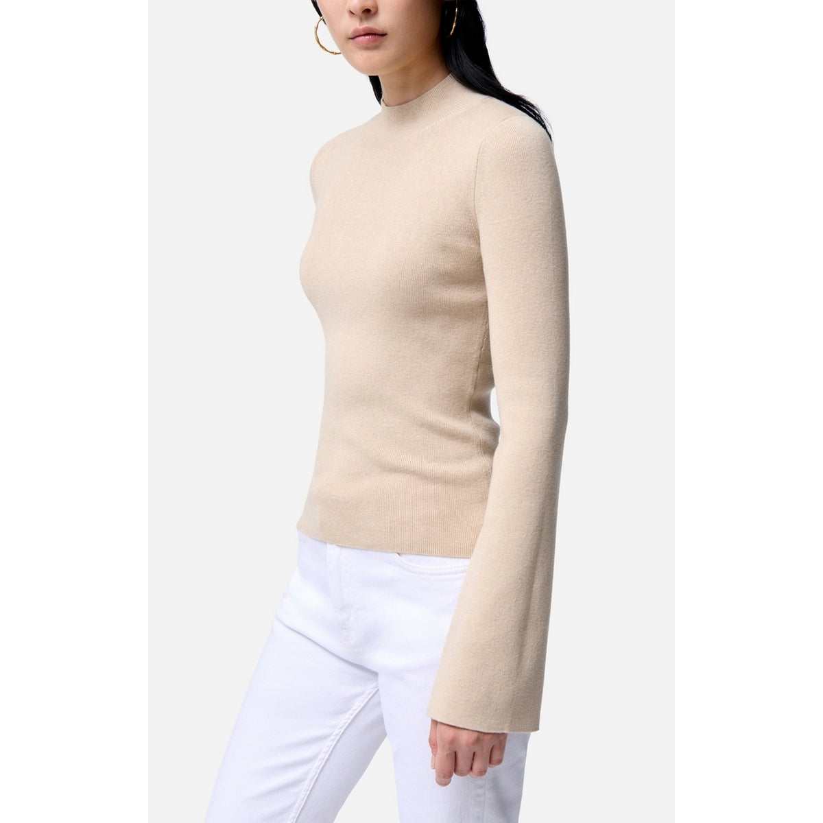 Pull Col Montant Francesca - Beige