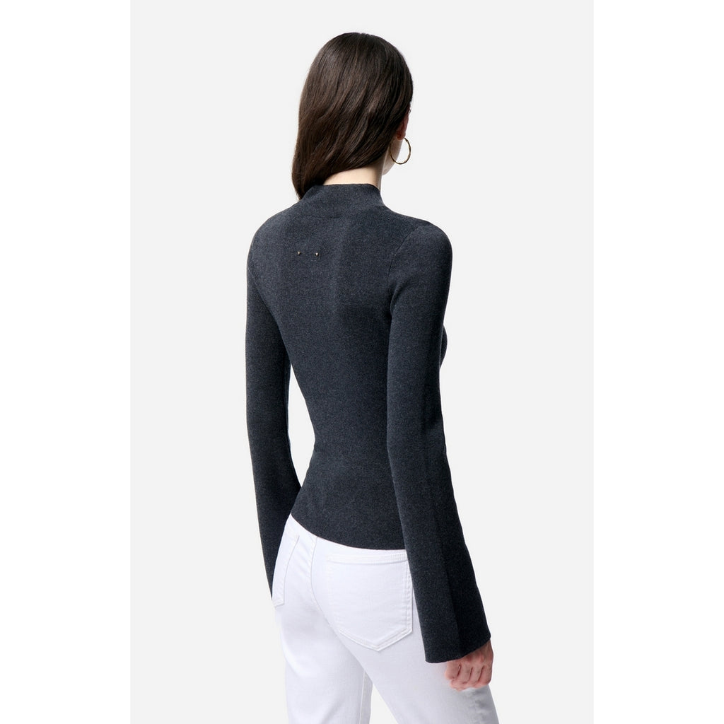 Pull Col Montant Francesca - Anthracite