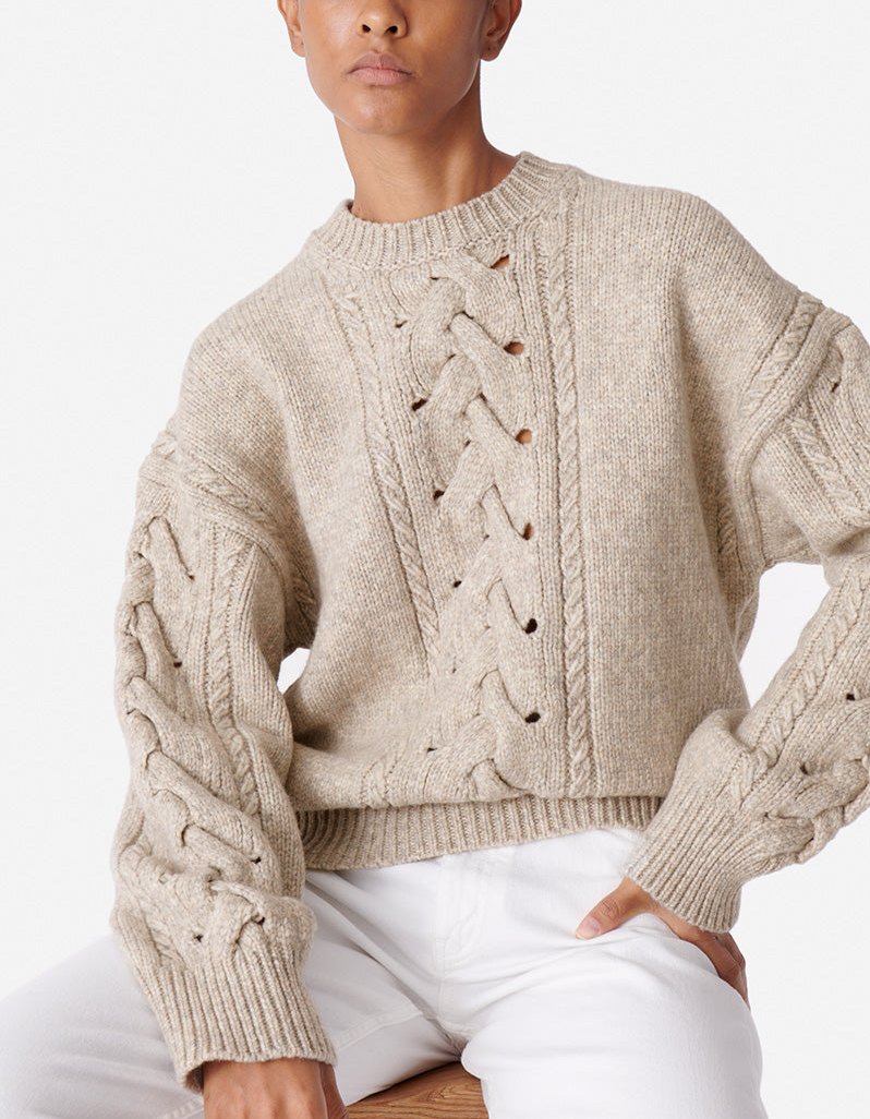 Benicio Jumper - Pearl Grey