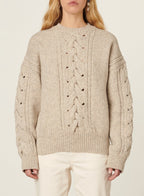 Benicio Jumper - Pearl Grey
