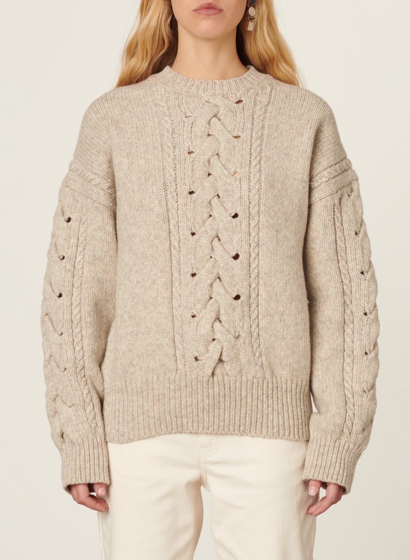 Benicio Jumper - Pearl Grey