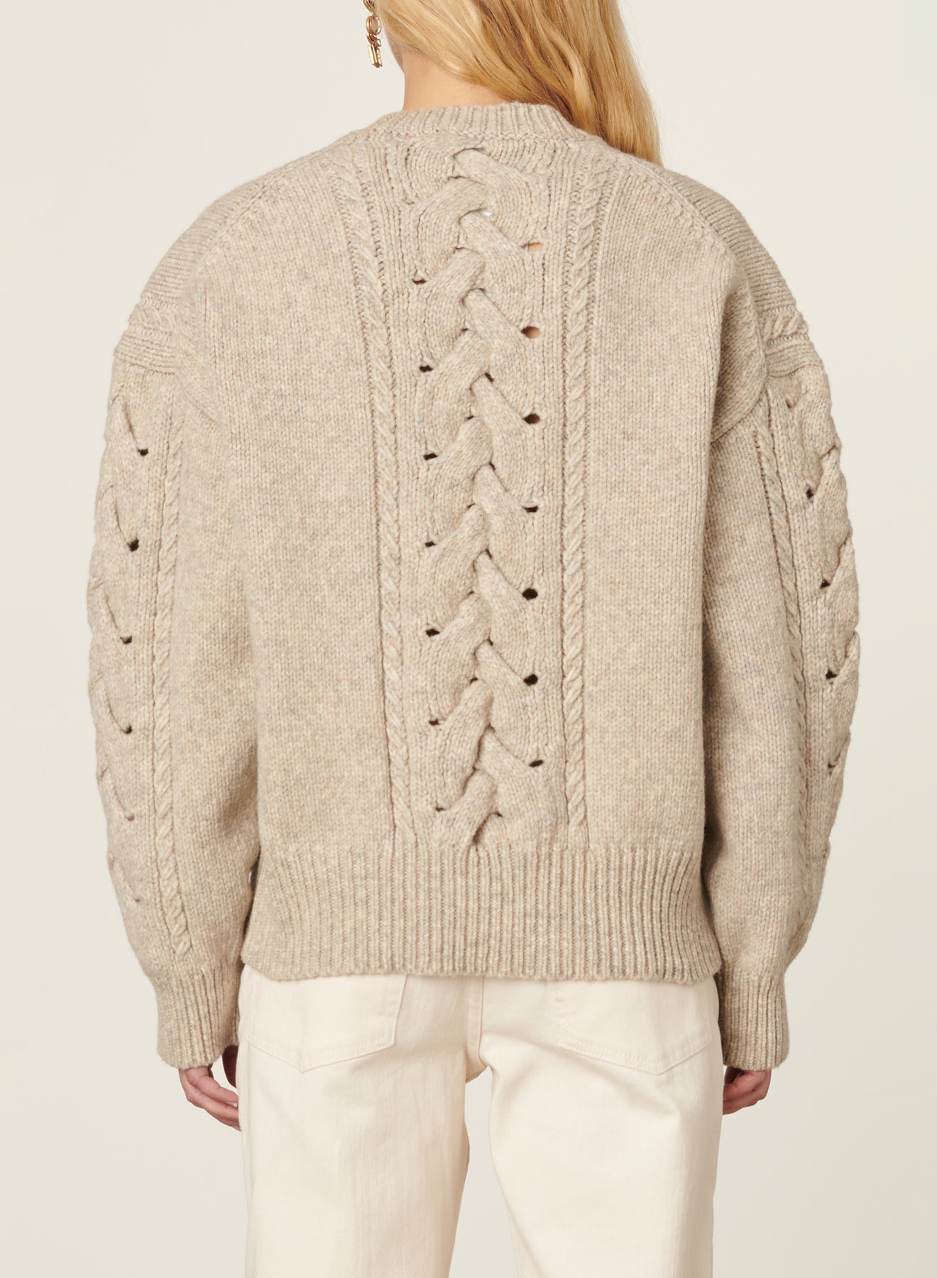 Benicio Jumper - Pearl Grey