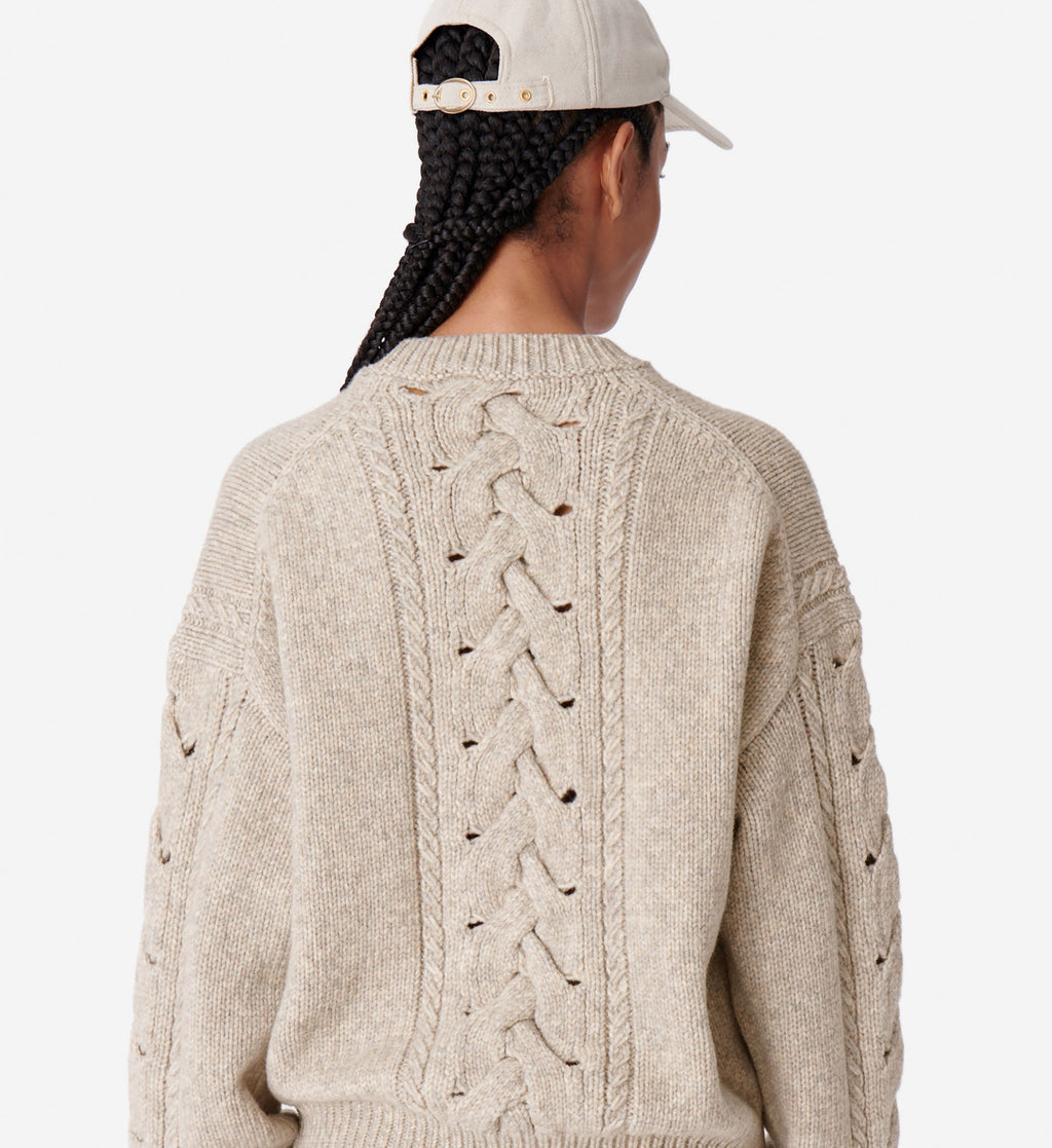 Benicio Jumper - Pearl Grey