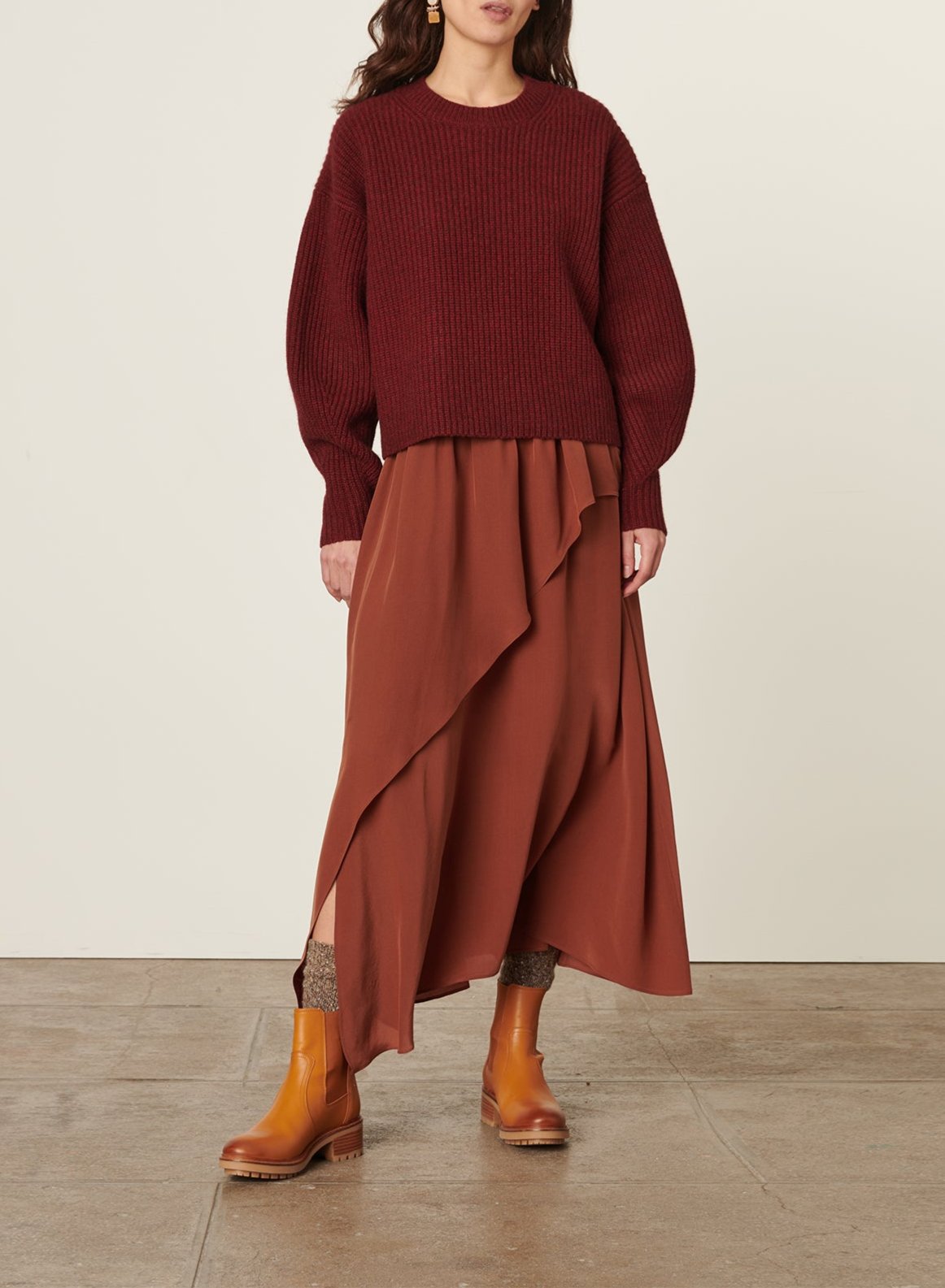 Bourgeon Jumper - Red