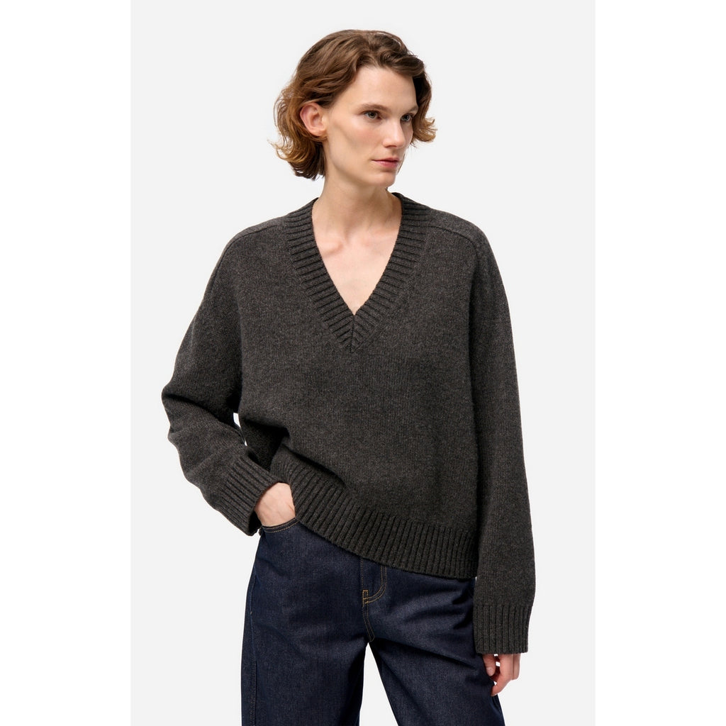 Pull Col V Fernanda - Anthracite