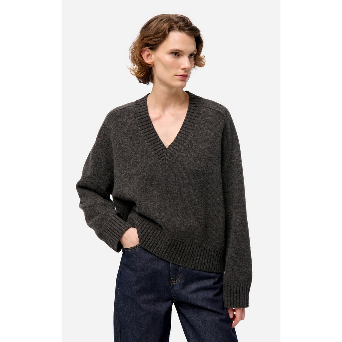 Pull Col V Fernanda - Anthracite