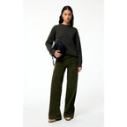 Pull Col Rond Fedele - Kaki