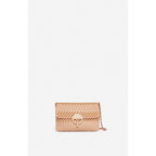 Pequeño Bolso Moon En Cuero & Algodón - Multico & Biscuit